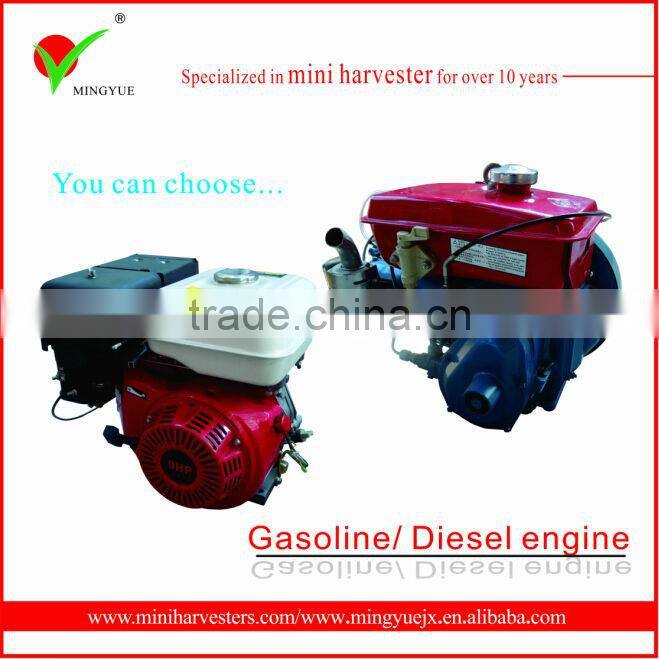 New design rice and wheat harvester
