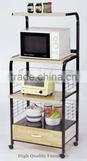 Metal wire mesh rack microwave oven stand