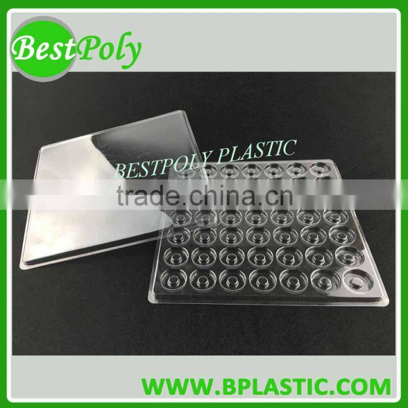 Customized cosmetic plastic blister pack tray with cheap price