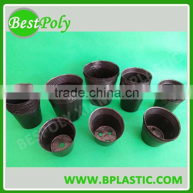 Black plastic nursery plug trays cell seed tray of 32 105 200 288