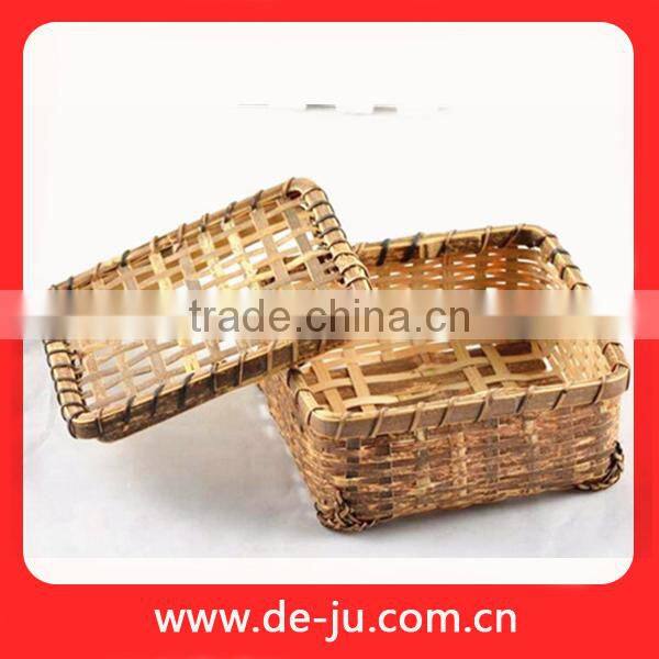Deep Basket Cover Gift Presend Cargo Chinese Basket