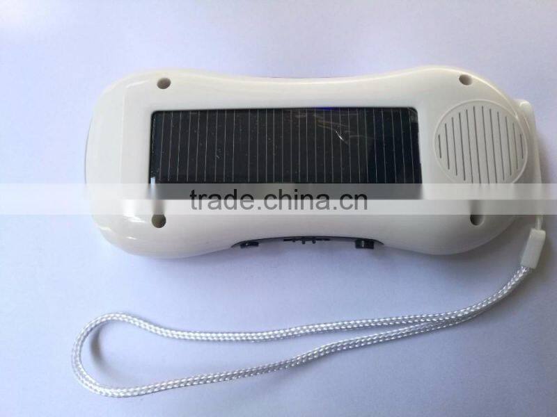Hot Sales Portable Solar Multifucational Wireless Radio With Power Bank and Light