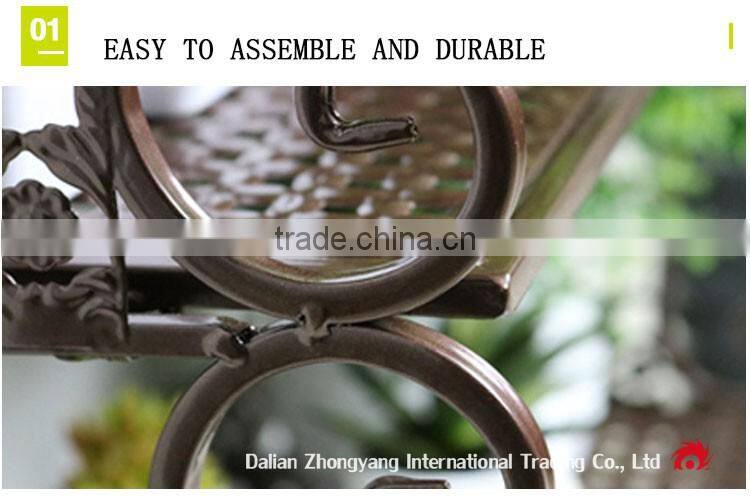 metal folding garden decorations iron flower plant pot stand