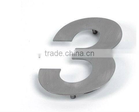 250mm 304 Stainless Steel House Number