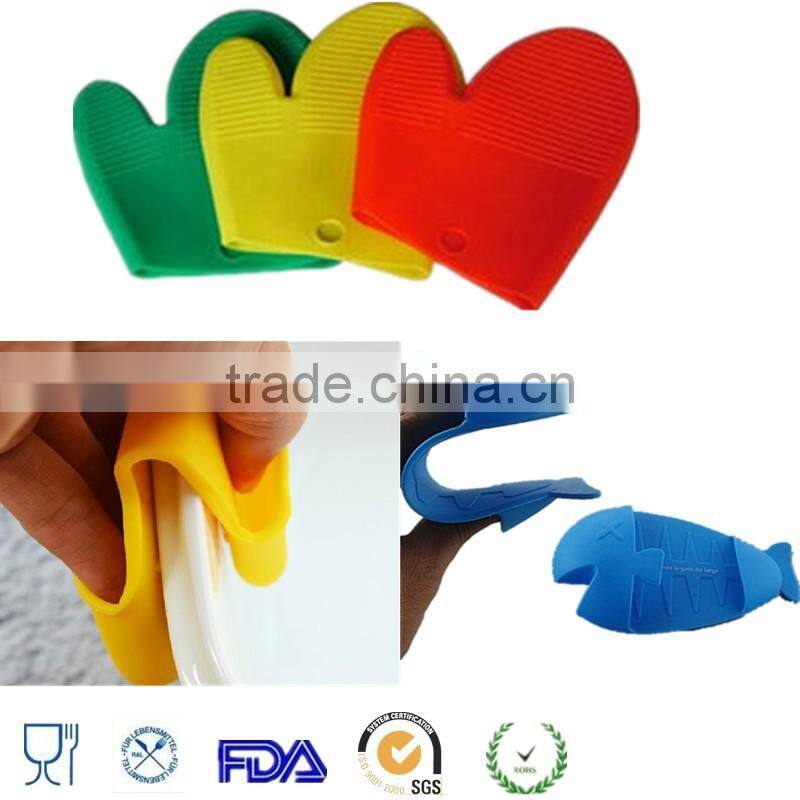 Animal Design Pliable Silicone Pot Holder Silicone Glove Oven Mitt