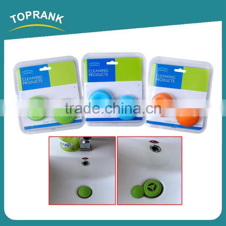Toprank Wholesale High Quality Kitchen Sink Drain Parts Stopper Drain Cover Silicone Sink Drain For Kitchen