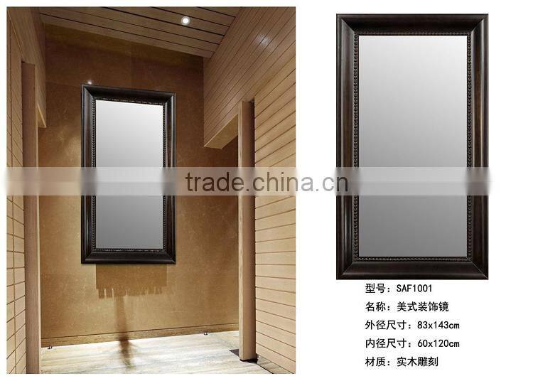 Hand Carved Decorative Wood Mirror Frame Moulding