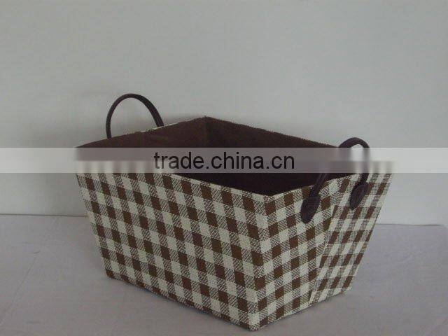 paper fabric woven box