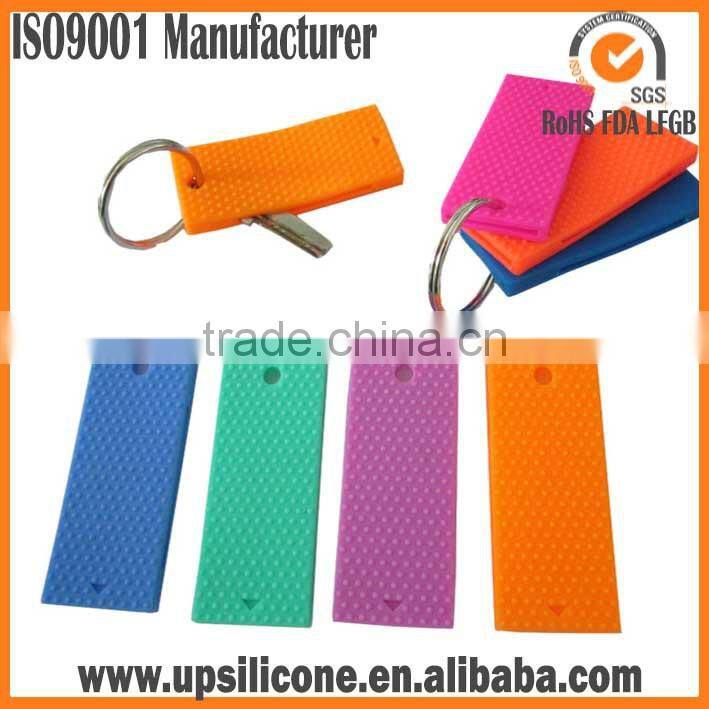 wholesale fashionable silicone key holders