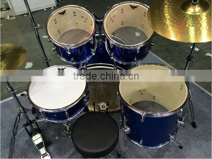 Colorful 5-pc PVC drum set