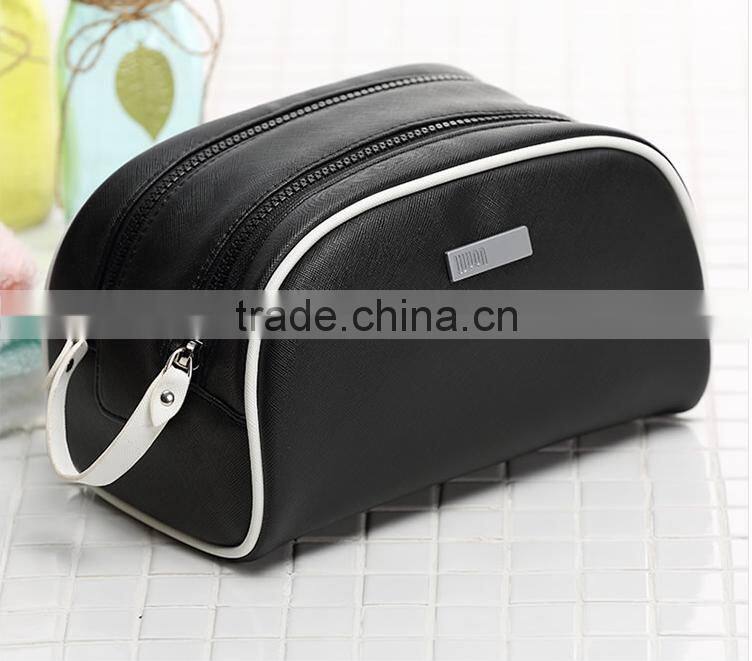 Beautiful design ladies women make-up bag PU toiletry bag