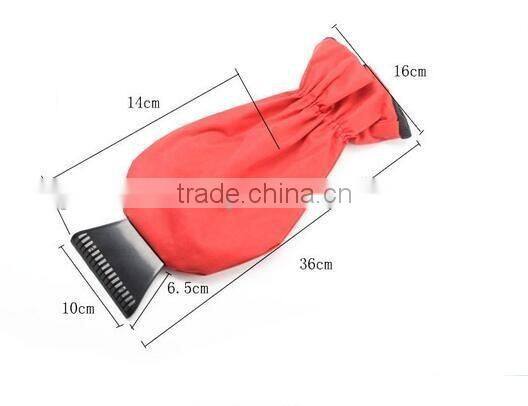 car use ice scraper glove ice shovel with glove