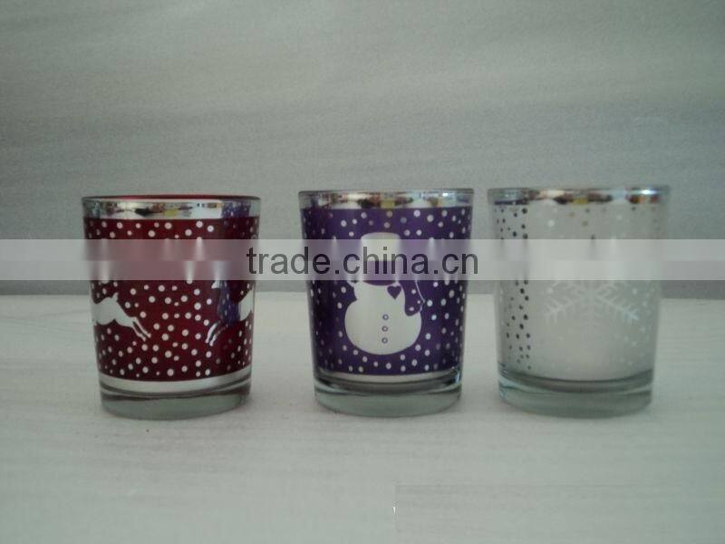 Hot Sale Perfert Elegant Tall Glass Candle Holders