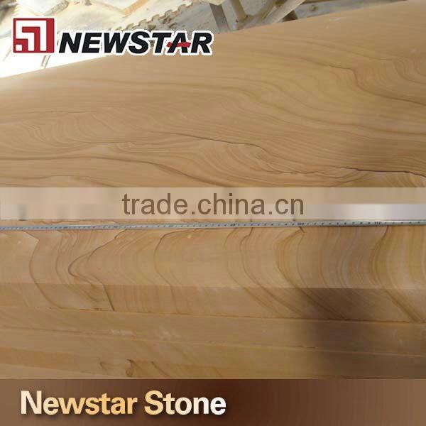 2016 Cut to size landscape vein yellow sandstone tile