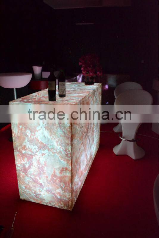 LED coffe table furniture/LED lighted table/led table furniture