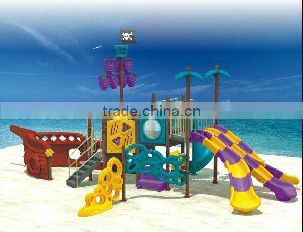 20 YEARS PRODUCTION EXPERIENCE - THEME PARK EQUIPMENT PIRATE SHIP OUTDOOR PLAYGROUND (HA-05501)