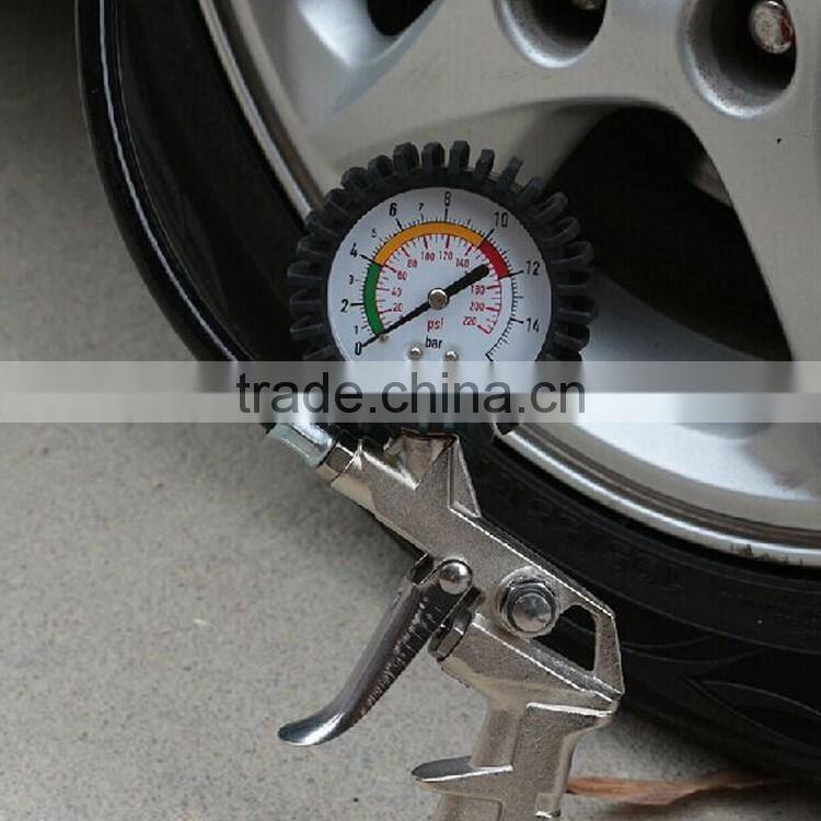 Professional Tire inflating gun tire with pressure presicion gauge