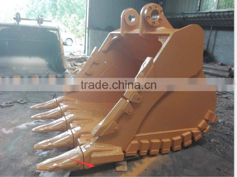 Chinese manufacturers Heavy duty rock bucket for excavator with new design