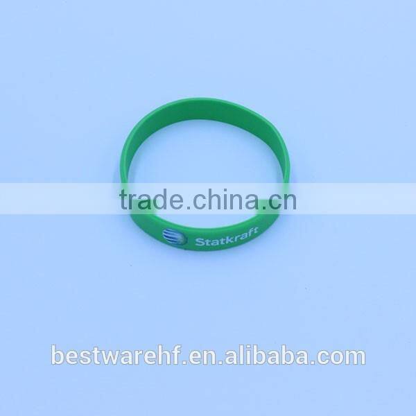 1/2 inch adult size CMYK silicone band