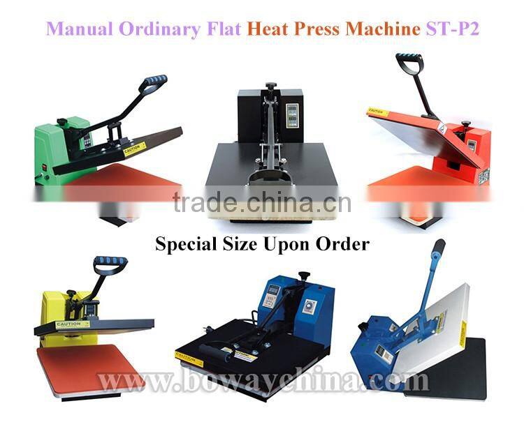 Manual Ordinary Hand Operating Flat Heat Press Machine