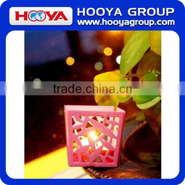 5.5*5.5*5.5cm Hollow Out Metal Candle Holder/Candle Stick for Home Decoration