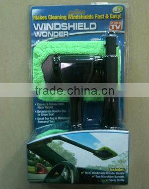 ABS and superfine fiber Automobile hair brush/windshield wonder as seen on tv