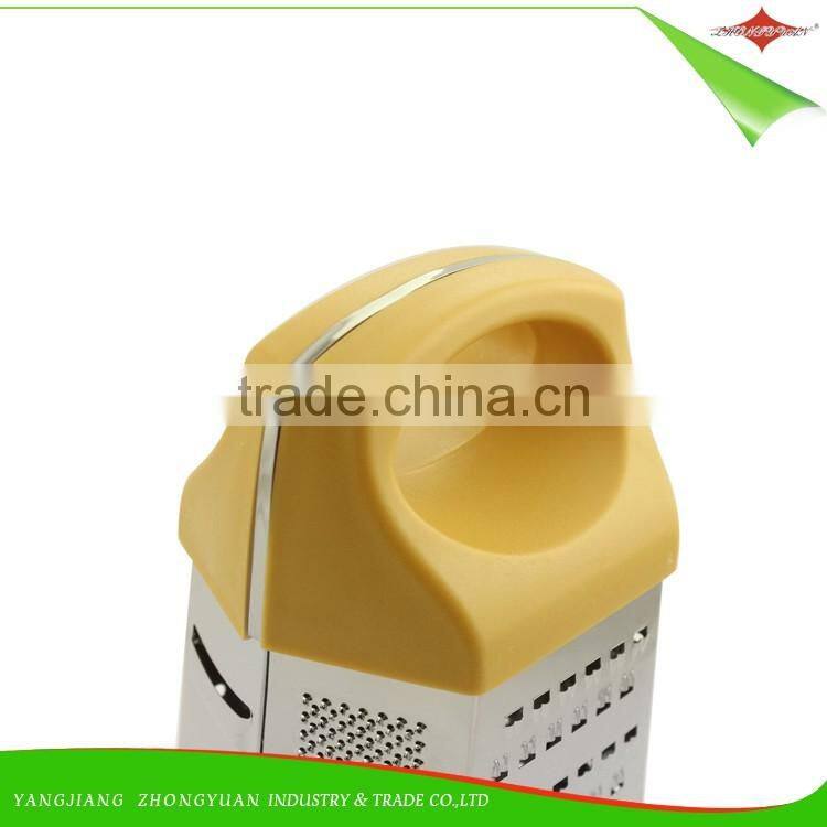 ZY-N5041 stainless steel cheese vegetable box multi purpose grater zester with container