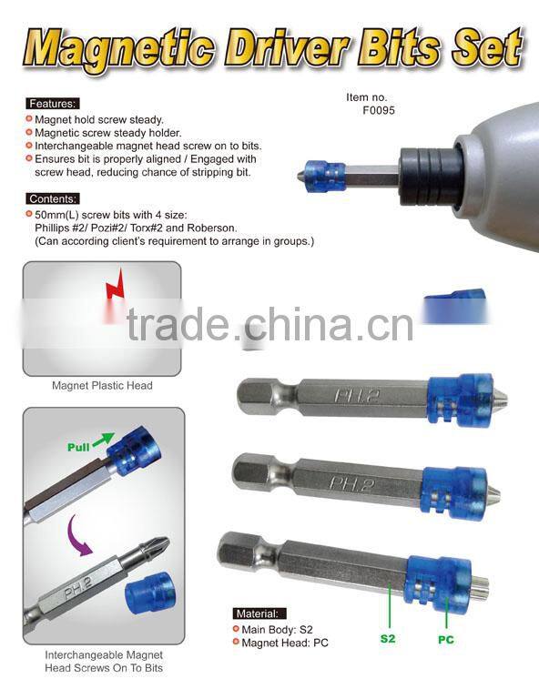 Magnetic Driver Bits Set