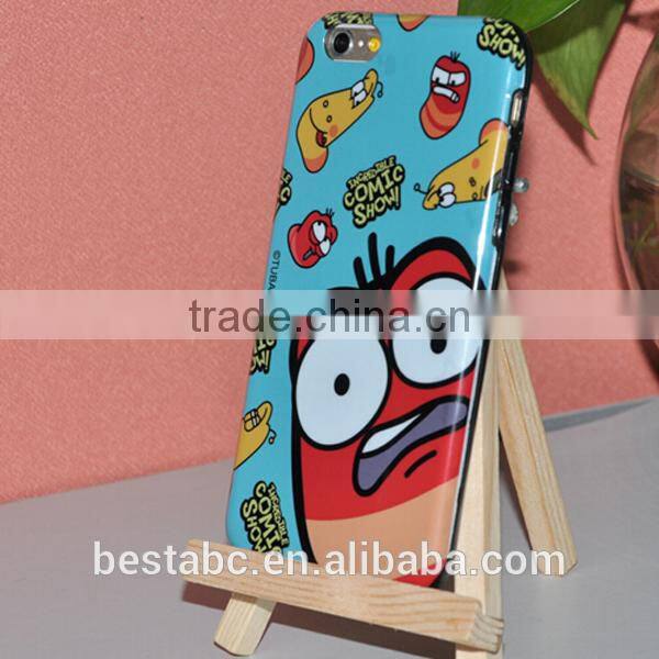 Frosted TPU stand phone accessory for iphone 6 , for apple iphone 6 case