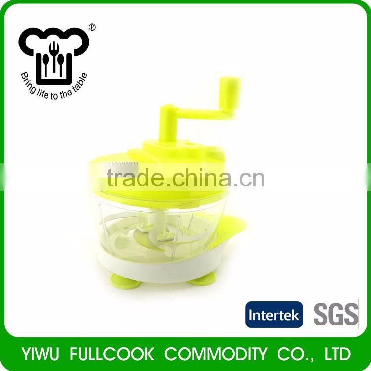 New selling home use small manual food processor swift chopper