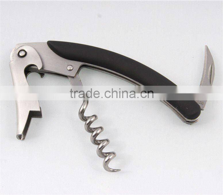 cheap bottle opener can opener wine opener metal bottle opener beer promotion cork remover(C0109GB)