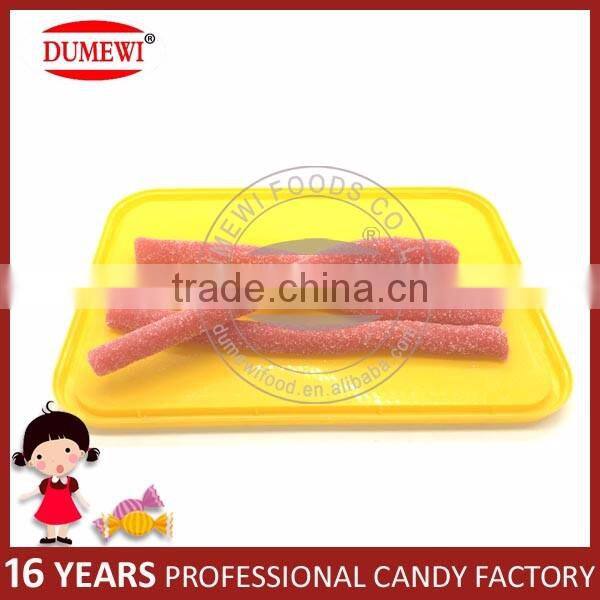 Strawberry Sour Straws Jelly Candy Jelly Rolls Candy