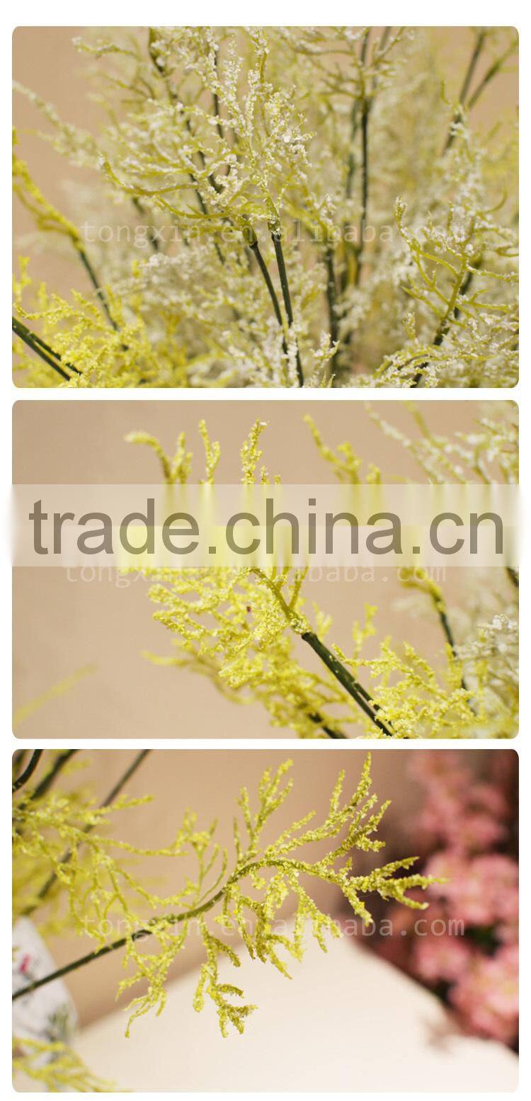 fabric wholesale silk flower small handmade decorative artificial plant