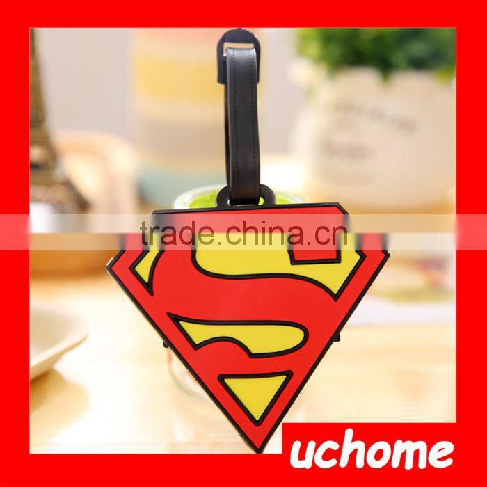 UCHOME Wholesale Promotional Products Plastic Wholesale Cartoon Luggage Tags For Kids