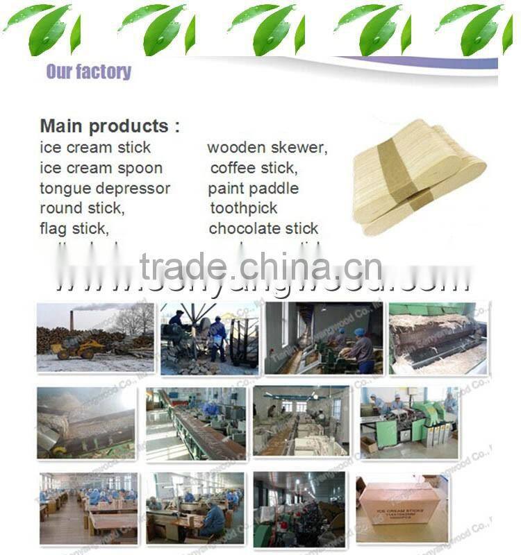 birch wooden engraved logo branding popsicle sticks