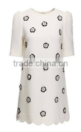 2014 new arrivals fashionable ladies designers cotton dresses