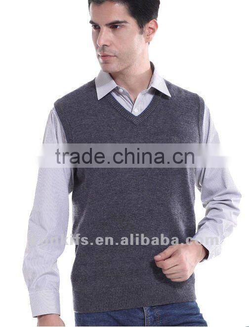 2012 Fashional men's sleeveless sweater