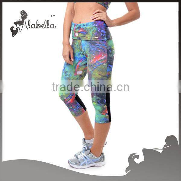 OEM Yoga Fitness Sexy Ladies Pants Custom Compression Tights Women
