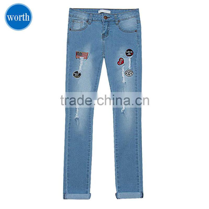 Your Logo Denim Jeans OEM Service