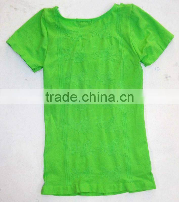 Women Casual V-Neck T-shirt Smooth Seamless Comforts Top Shirt