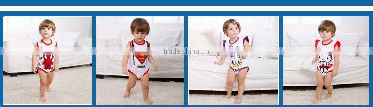 Toddler outfit white colors infant clothing 100% organic cotton nature baby winter bodysuits for boy