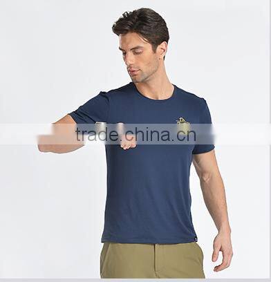 Scotchgard technology fabrics plain high quality polyester shirt 3d t-shirt