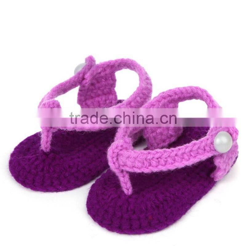 Wholesale multi colors design summer baby kids crochet wool shoes LBS20151223-29