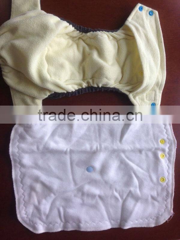 2014 Fashionable Water Proof Minky Cloth Solid Baby Diaper