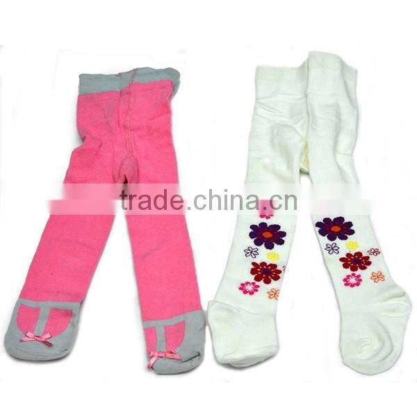 Wholesale Colorful Cute Baby Cotton Pantyhose Tights