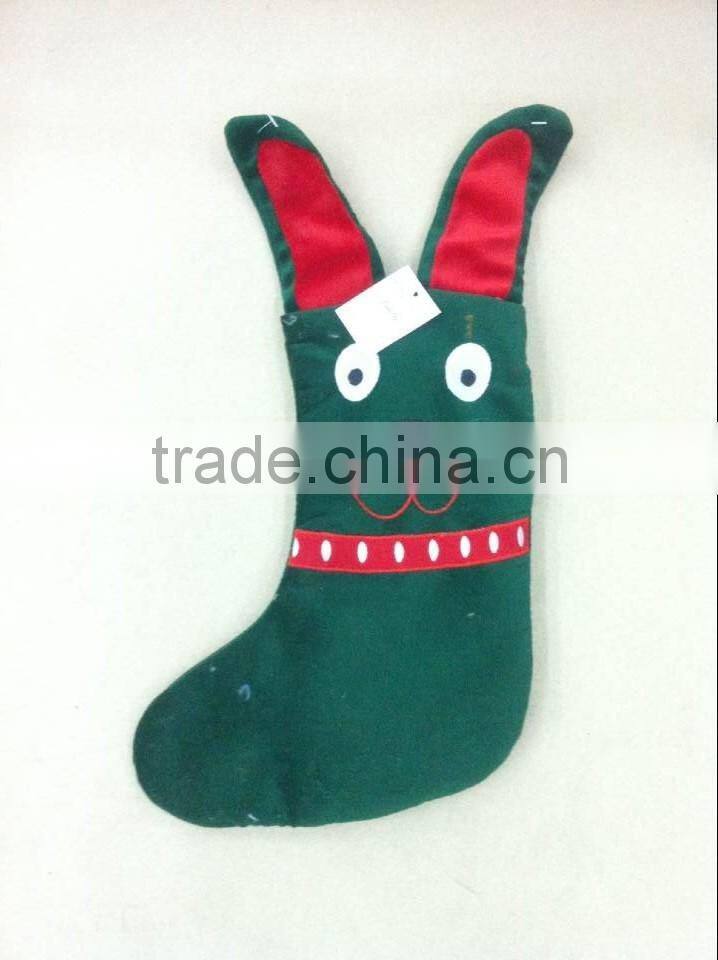 Wholesale cheap funny mini decorative felt christmas stocking
