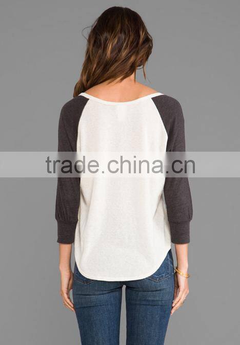 blank raglan t-shirt