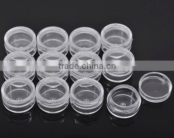 Loose Plastic Bead Storage Container Tins 30x30x17mm, sold by piece