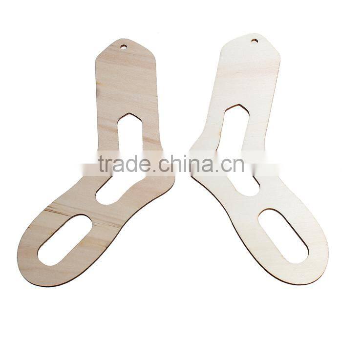 Natural Hollow Three-ply Board Sock Blocker (Size: 8.5-9")