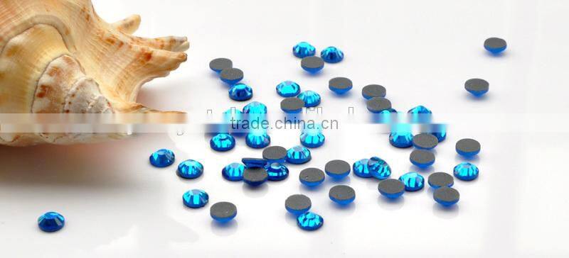 Colored Flatback Hot Fix Rhinestone For Clothing